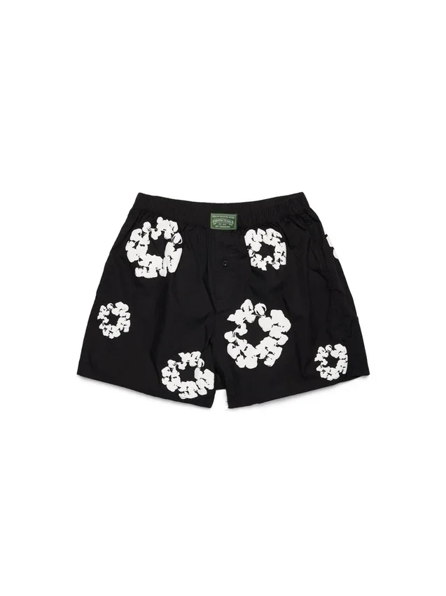 3-pak bawełnianych bokserów z motywem Cotton Wreath – różne kolory