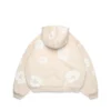 Bawełniana bluza z kapturem „Cotton Wreath” w kolorze owsianym
