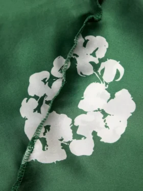 Bawełniana chustka „Cotton Wreath Durag” w kolorze zielonym