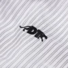 Biała koszula z krótkim rękawem i guzikami DT Panther