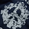 Bluza z kapturem Denim U z panelami i zamkiem, granatowa