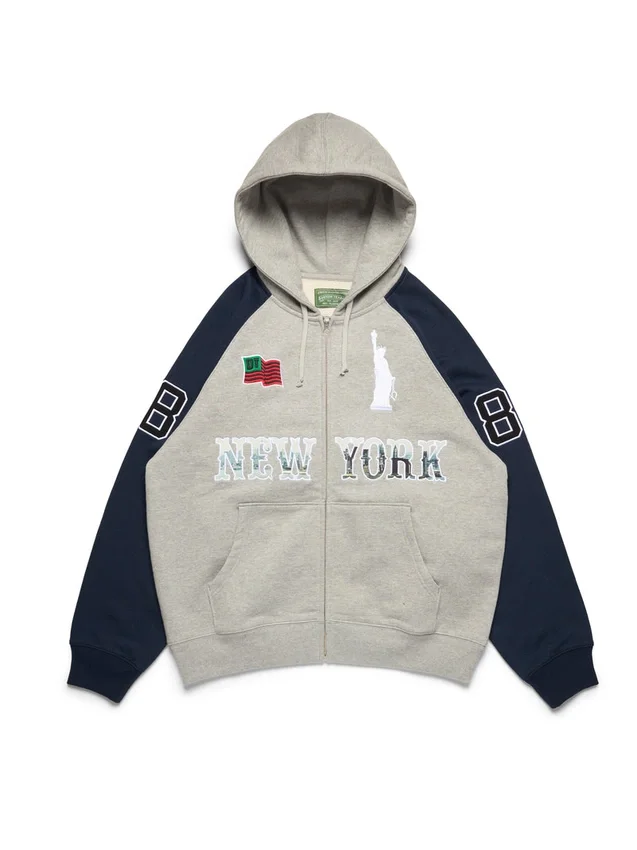 Bluza z kapturem i zamkiem „Libertas Rugby”