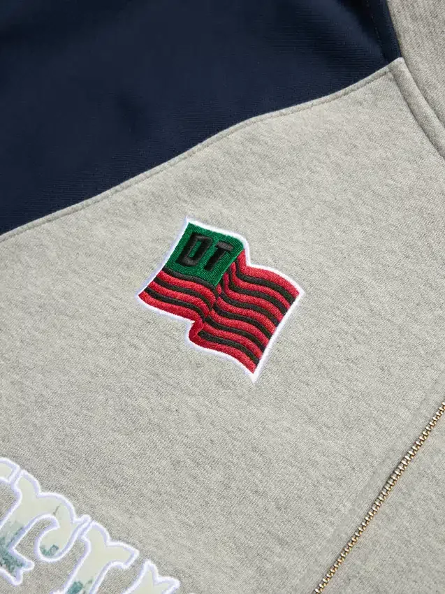 Bluza z kapturem i zamkiem „Libertas Rugby”