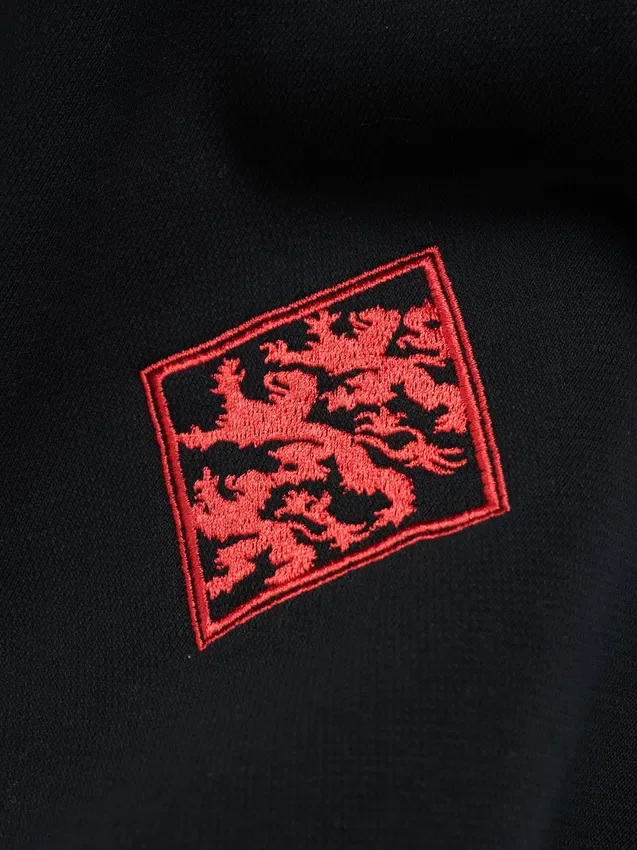 Bluza z okrągłym dekoltem DT Sport z kolorowymi wstawkami – czarna