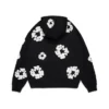 Cotton Wreath Hoodie – czarna