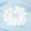 Cotton Wreath Hoodie w kolorze pudrowego błękitu