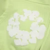 Cotton Wreath Hoodie z kapturem i zamkiem błyskawicznym w kolorze miętowym