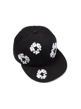 Cotton Wreath New Era 59FIFTY Czapka z płótna bawełnianego, dopasowana, czarna