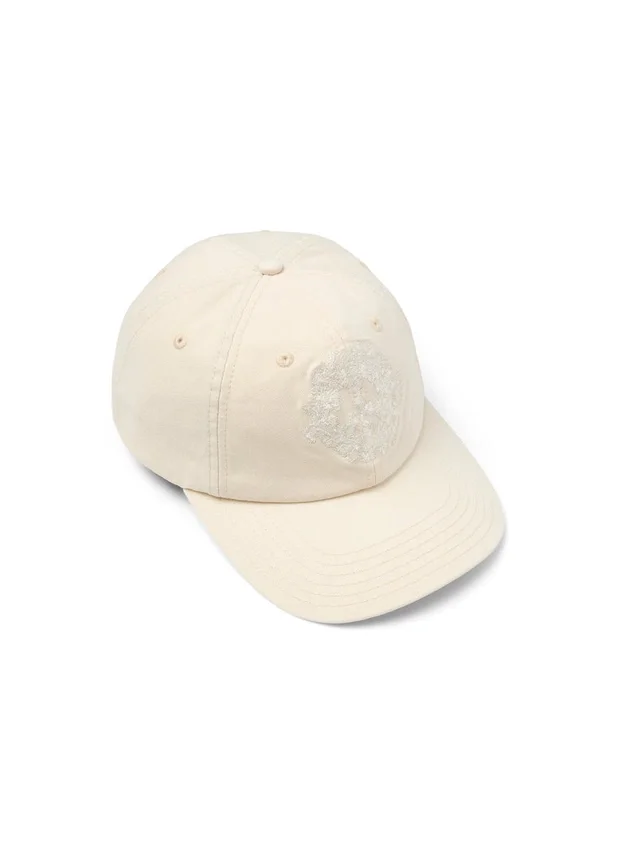 Czapka Denim U w kolorze kremowym