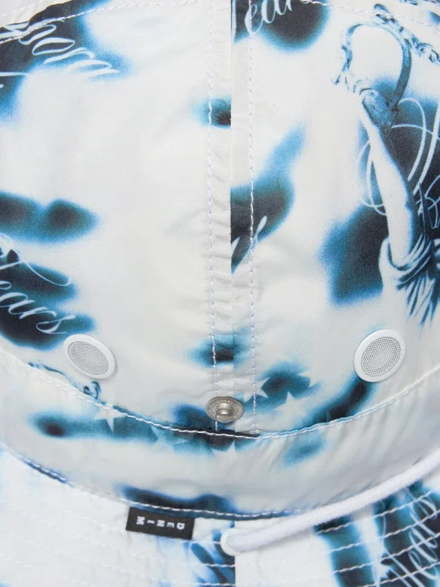 Czapka z daszkiem „Cloud Camo” – biała