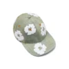 Czapka z surowego Denimu „Cotton Wreath” – wersja „Dirty Wash”