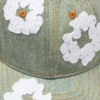 Czapka z surowego Denimu „Cotton Wreath” – wersja „Dirty Wash”