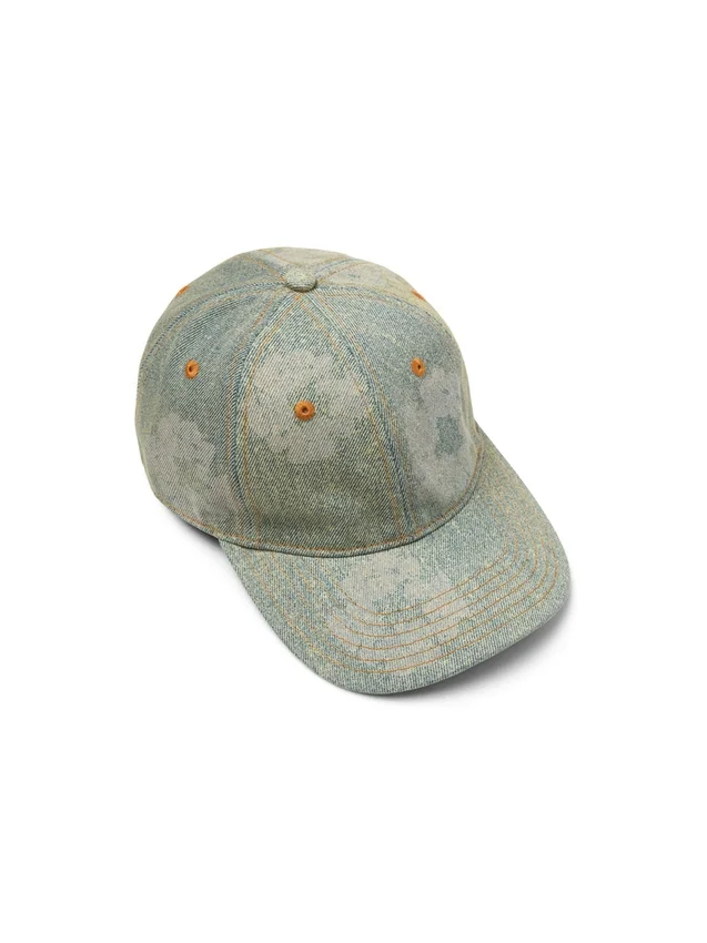 Czapka z surowego Denimu „Mono Cotton Wreath” w kolorze ciemnym