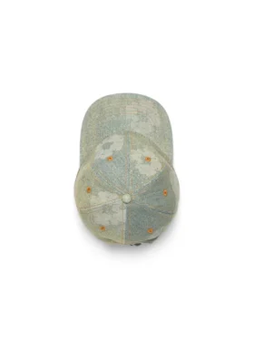 Czapka z surowego Denimu „Mono Cotton Wreath” w kolorze ciemnym