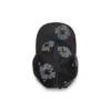 Czapka z surowego Denimu z motywem „Cotton Wreath” w kolorze „Washed Indigo”
