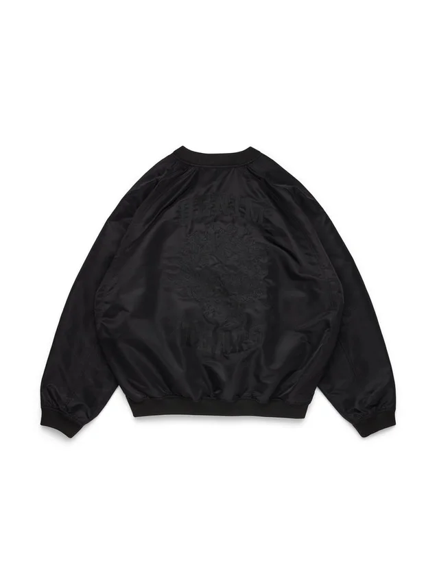 Czarna bluza rozgrzewkowa „Denim U”