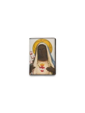 Czarny etui na paszport Mary