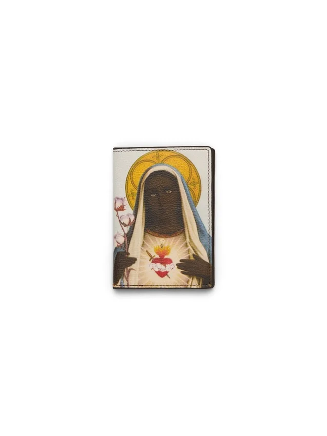 Czarny etui na paszport Mary