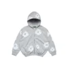 Dziecięca Cotton Wreath Hoodie – szara