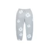 Dziecięce Cotton Wreath Sweatpants z bawełny, szare