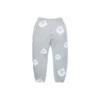 Dziecięce Cotton Wreath Sweatpants z bawełny, szare