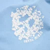 Koszulka Denim z okrągłym dekoltem „U” – jasnoniebieska