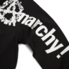 Koszulka z długim rękawem „Anarchy Wreath” – czarna