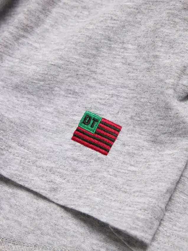 Koszulka z długim rękawem DT Flag, zestaw 3 sztuk, kolor szary