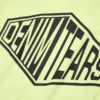Koszulka z trójwymiarowym logo w kolorze limonkowym