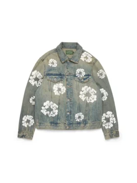 Kurtka Denim „Cotton Wreath” w stylu „Dirty Wash”