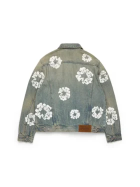 Kurtka Denim „Cotton Wreath” w stylu „Dirty Wash”