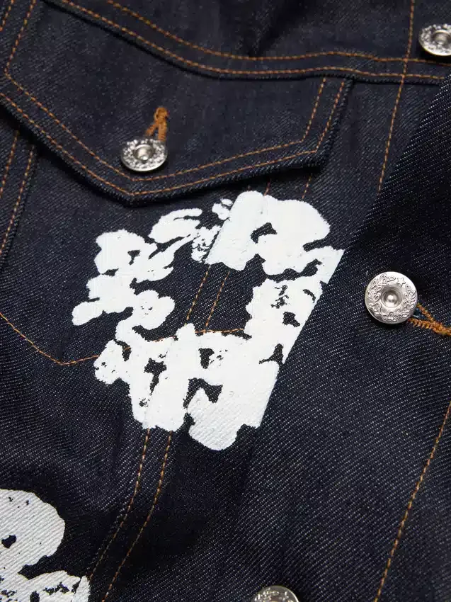 Kurtka Denim Cotton Wreath z selvedge