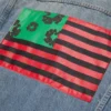 Kurtka Denim „Flag” w jasnym odcieniu