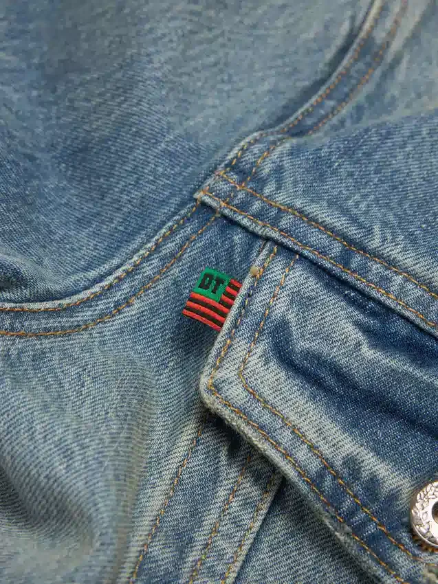 Kurtka Denim w jasnym odcieniu