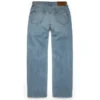 Luźne Denim w jasnym odcieniu