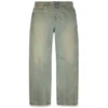 Luźne Denim w stylu „Dirty Wash”
