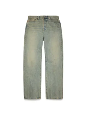 Luźne Denim w stylu „Dirty Wash”