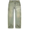 Luźne spodnie Denim ADG w stylu „Dirty Wash”
