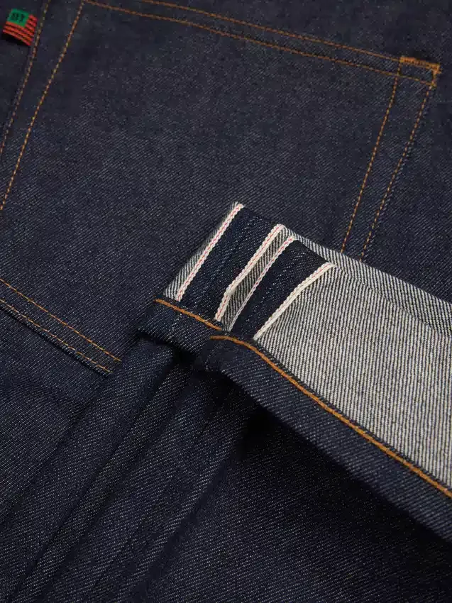 Luźne spodnie Denim z selvedge