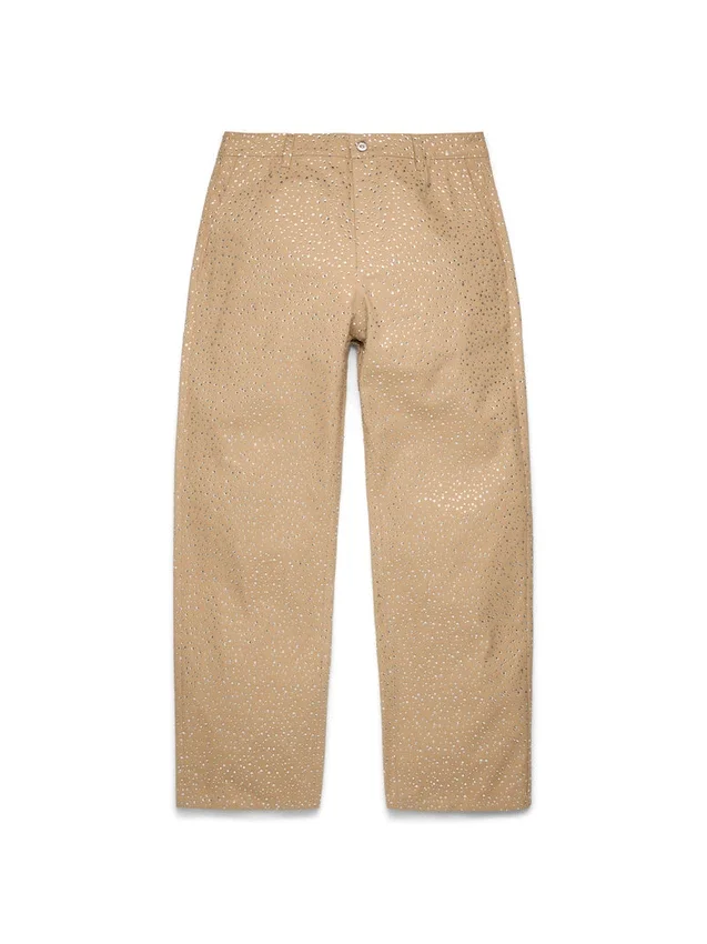Spodnie Crystal Chino w kolorze tan