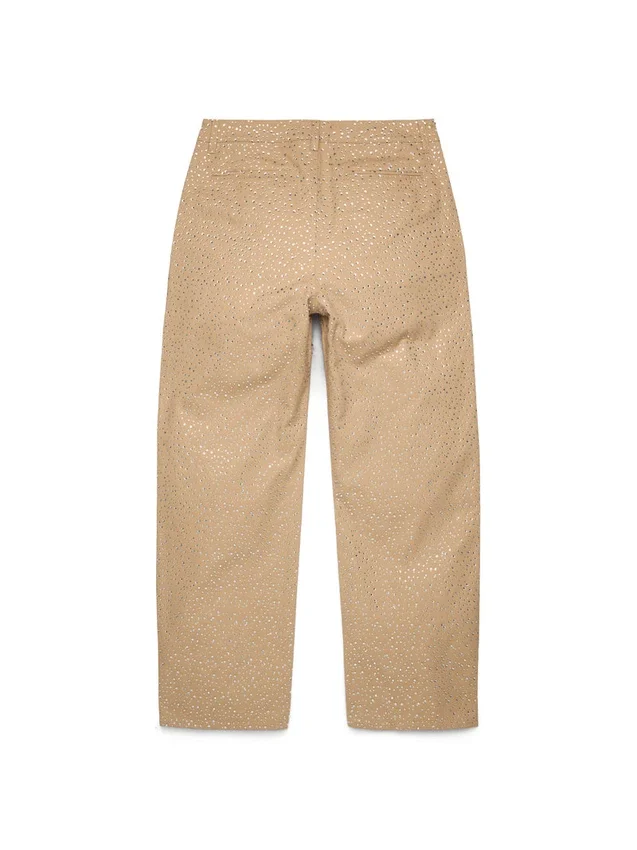 Spodnie Crystal Chino w kolorze tan