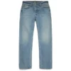 Spodnie Denim o prostym kroju w jasnym odcieniu
