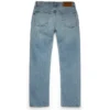 Spodnie Denim o prostym kroju w jasnym odcieniu