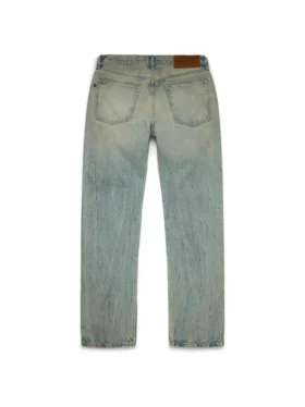 Spodnie Denim o prostym kroju, w kolorze „Dirty Wash”