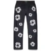 Spodnie Denim z prostym krojem „Cotton Wreath” z selvedge