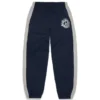 Spodnie dresowe Denim U z wstawkami – granatowe