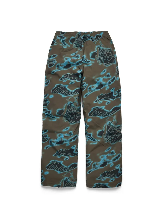 Spodnie wierzchnie Cloud Camo z klejonymi szwami