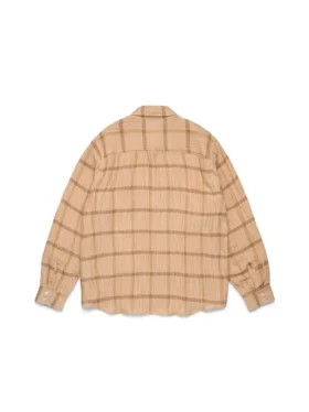 Sweter Overcheck w kolorze tan