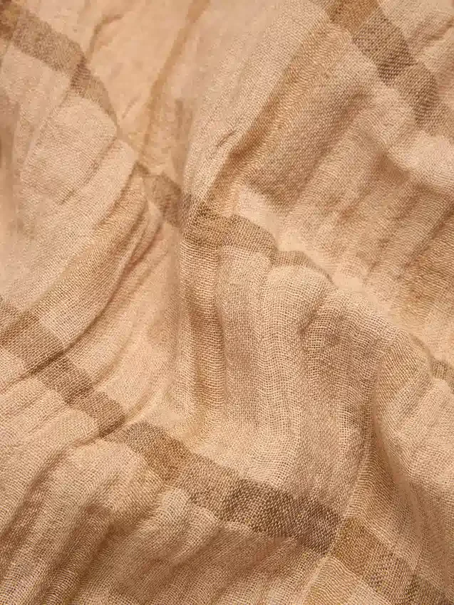 Sweter Overcheck w kolorze tan