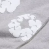 Szara bluza z kapturem i zamkiem „Cotton Wreath Hoodie”